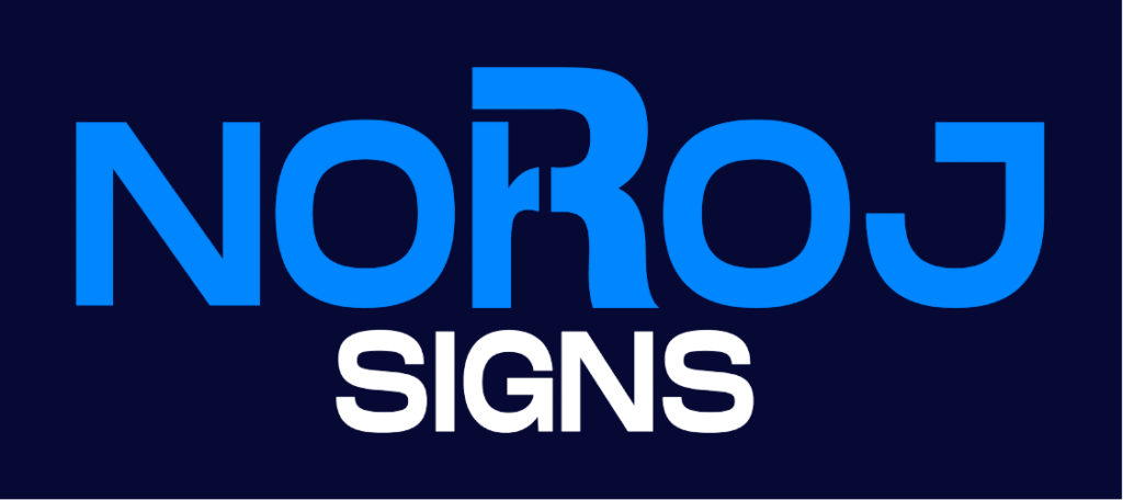 NOROJ SIGNS LOGO BACKGROUND